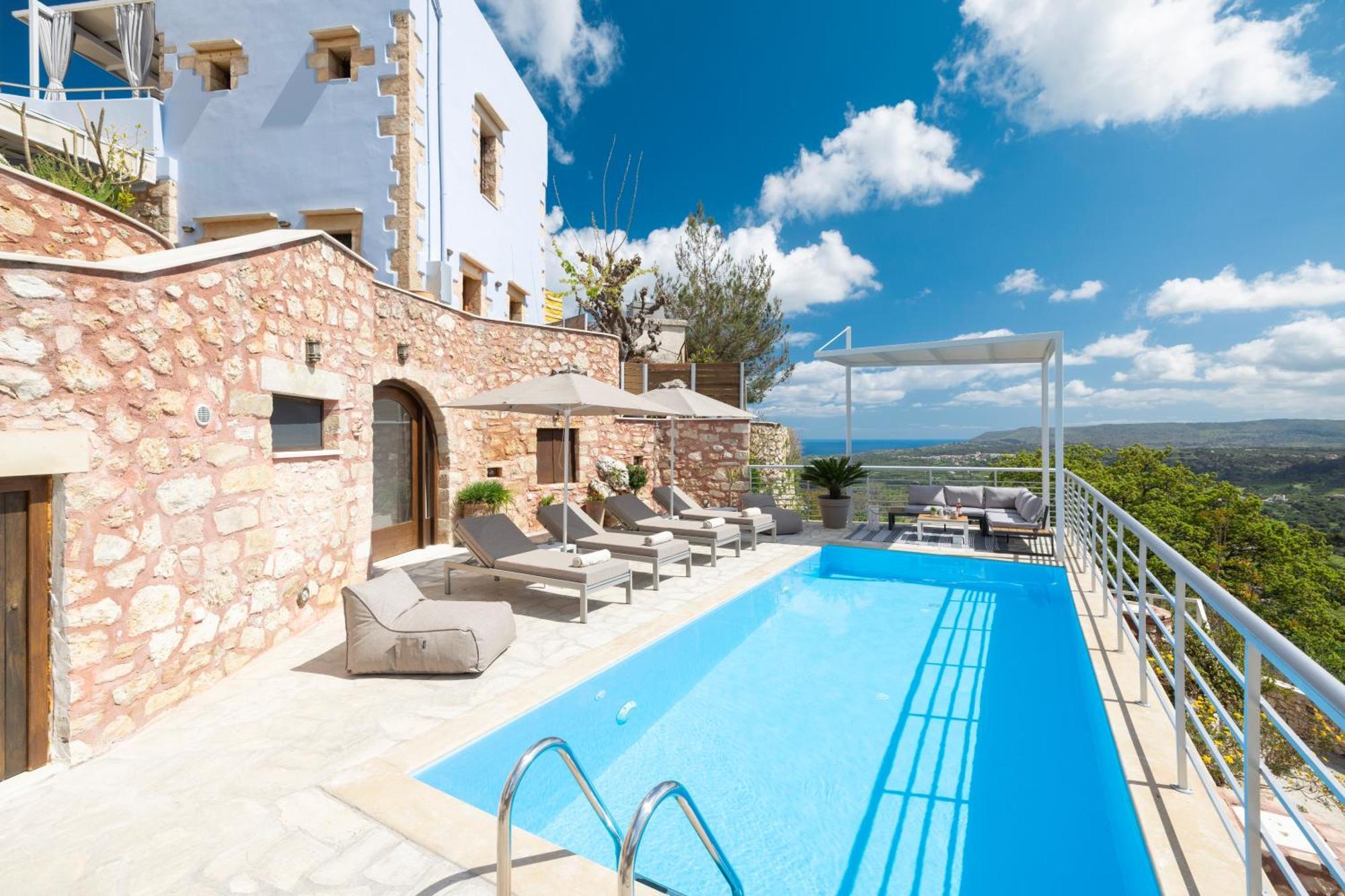 Dream View Villa Kástellos Esterno foto