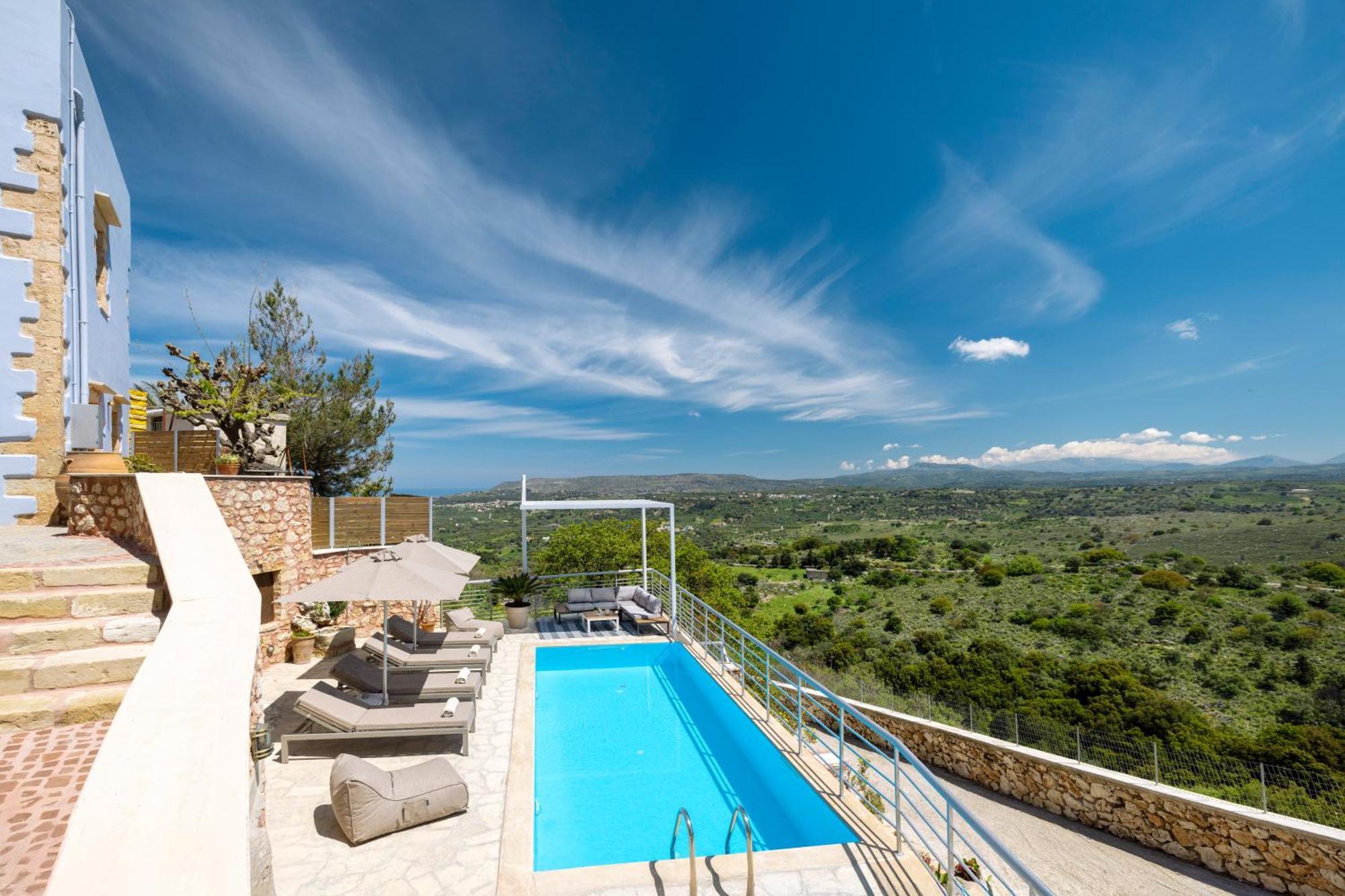 Dream View Villa Kástellos Esterno foto