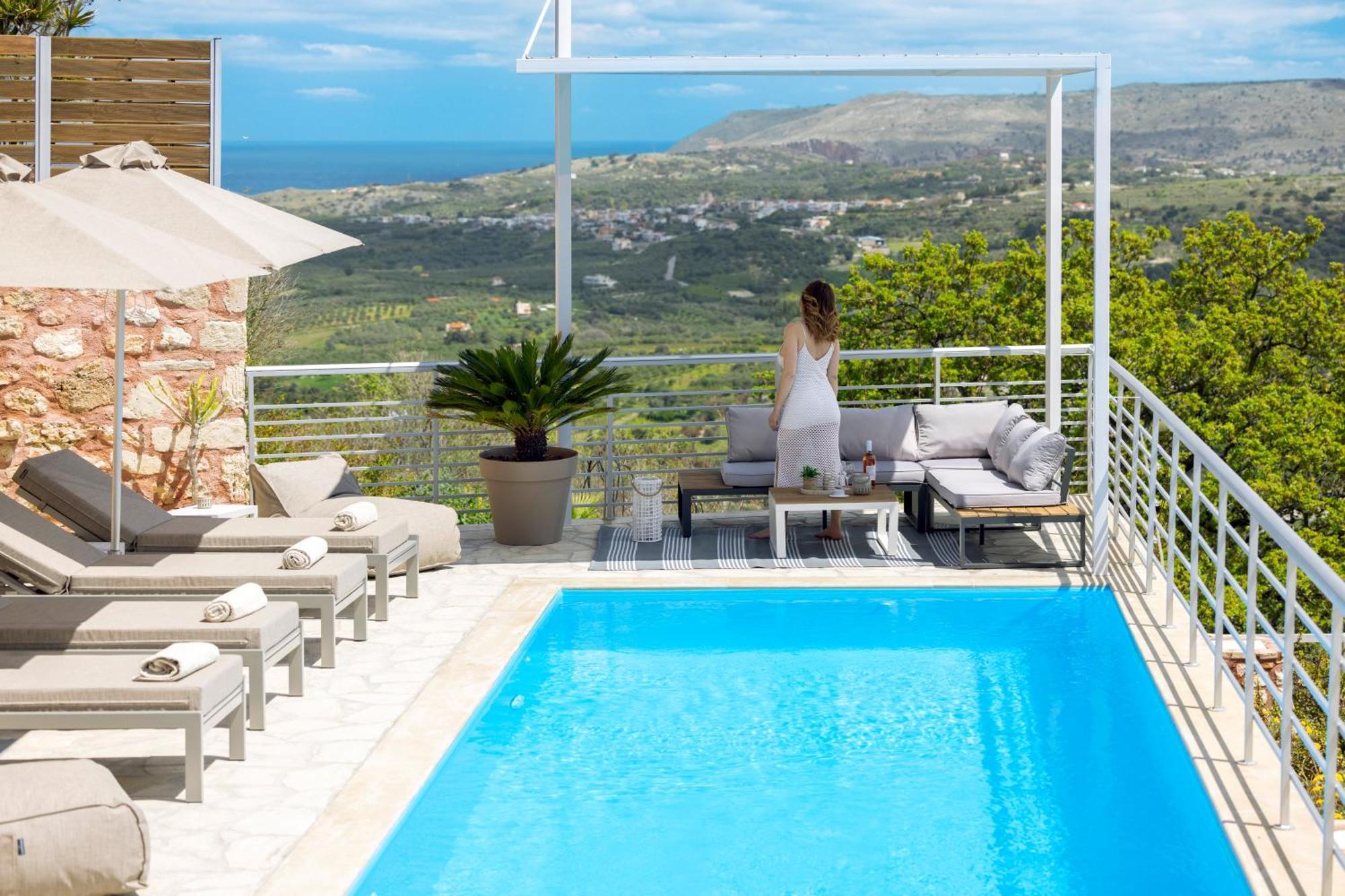 Dream View Villa Kástellos Esterno foto